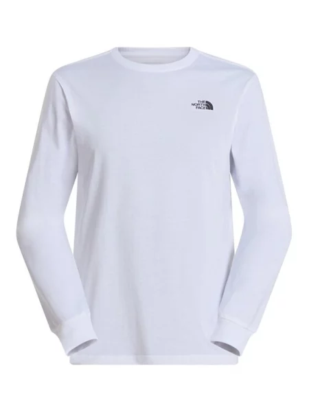 The North Face Longsleeve Evolution Simple Dome biały