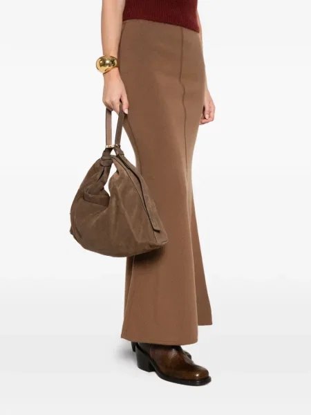 Geantă shopper Loristella din piele maro