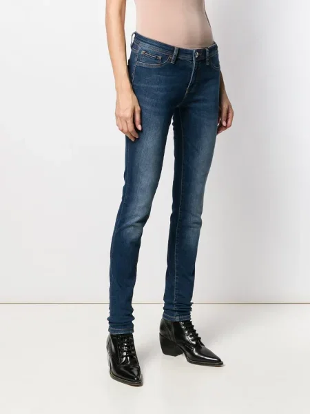 Κοκαλιάρης skinny τζιν Philipp Plein κλασικό μπλε
