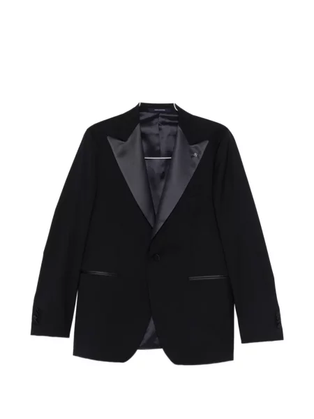 Oblekový oblek Tagliatore s klopou modrý