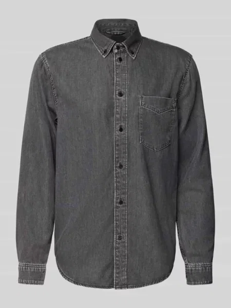 Koszula casualowa o kroju relaxed fit z mieszanki bawełny ekologicznej i lyocellu model ‘GAVRAA’ Armedangels