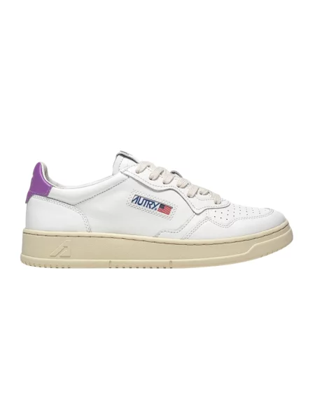 Sneakersy Autry skórzane białe
