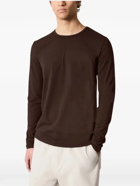 Lung tricou Kiefermann maro