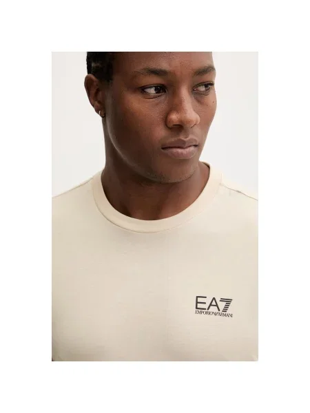 Tricou Emporio Armani Ea7 bej