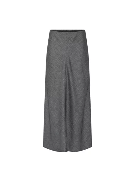 Maksi spódnica maxi Bruuns Bazaar szara