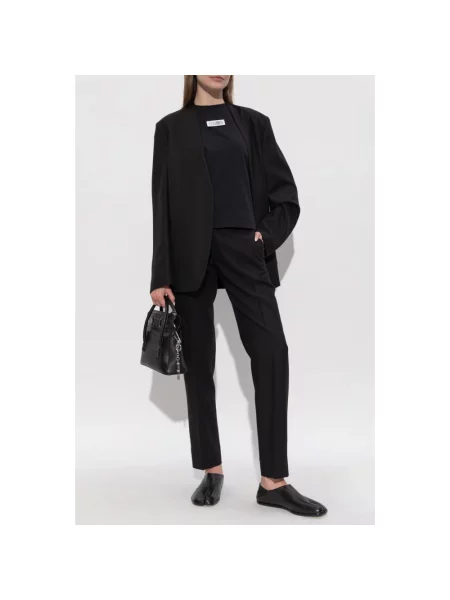 Sweter Maison Margiela wełniany czarny