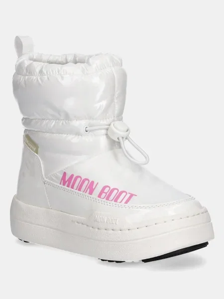 Moon Boot gyerek téli csizma MB JR PARK TUBE MID GLITTER WP fehér