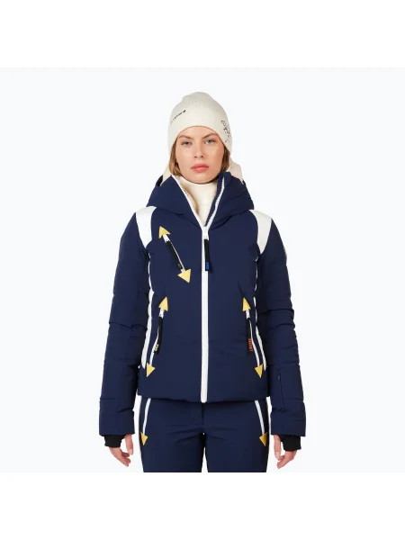 Geacă de schi pentru femei Rossignol JCC Valdiz Down cosmic blue albastru