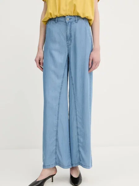 Hlače United Colors of Benetton modra