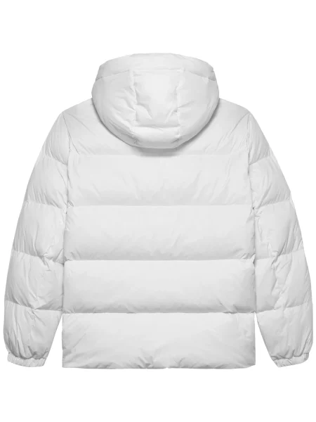 Kurtka puchowa o kroju relaxed fit z kapturem Tommy Jeans biała
