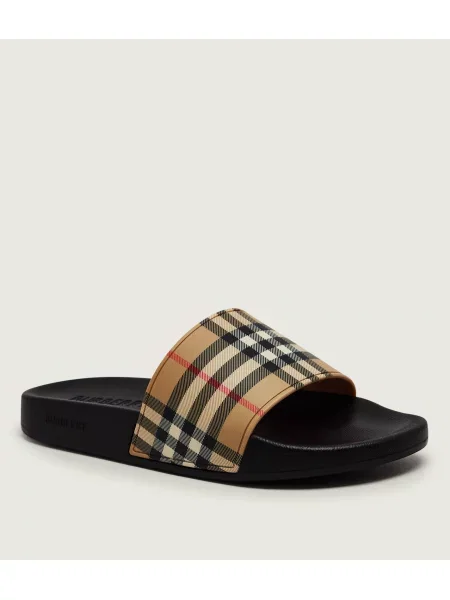 Burberry Șlapi New Furley bej