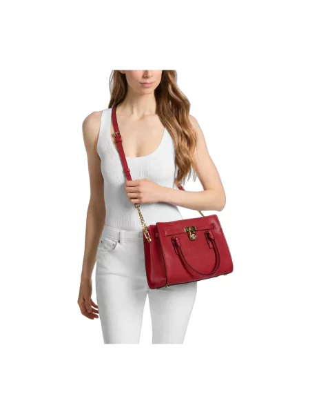 Torebka Michael Kors skórzana czerwona