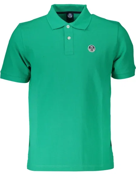 Polo North Sails cu mâneci scurte verde