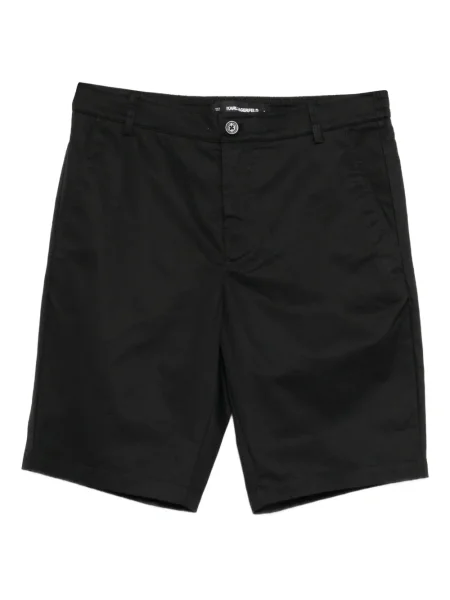 Pantaloni chino Karl Lagerfeld negru