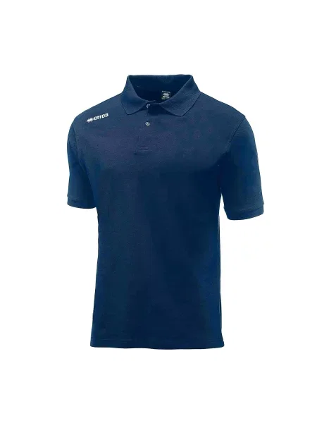 Polo Errea Team Colour Jr Mc Blu Dzieci niebieska