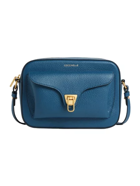 Coccinelle Torebki Kobieta ONE SIZE Skóra Torebka Cross Body niebieski
