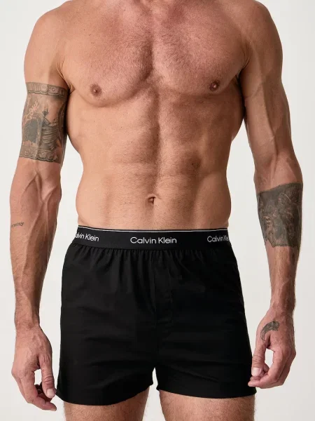Calvin Klein Underwear férfi boxeralsó elasztánnal csomag piros