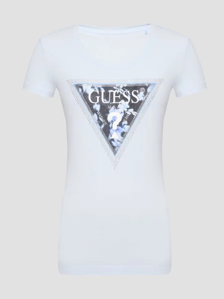 Футболка Guess блакитна