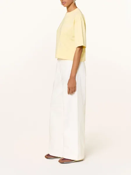 Darling Harbour Wide Leg Džíny offwhite