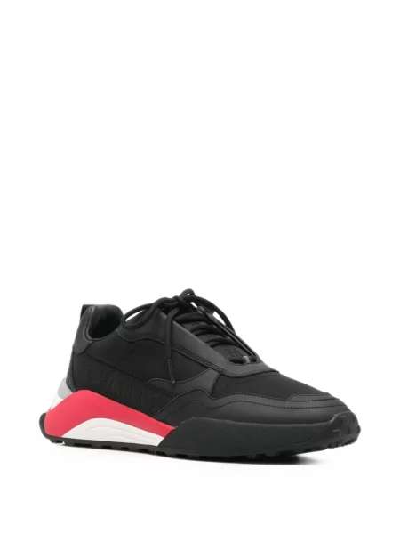 Sneakerși Dsquared2 cu imagine negru