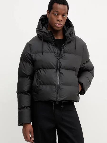 Rains Geacă de iarnă Regular Fit negru