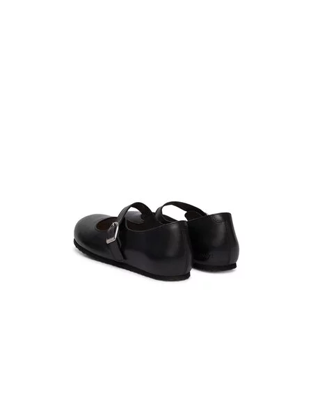 BIRKENSTOCK Odprte balerinke Santa Clarita LENA' črna