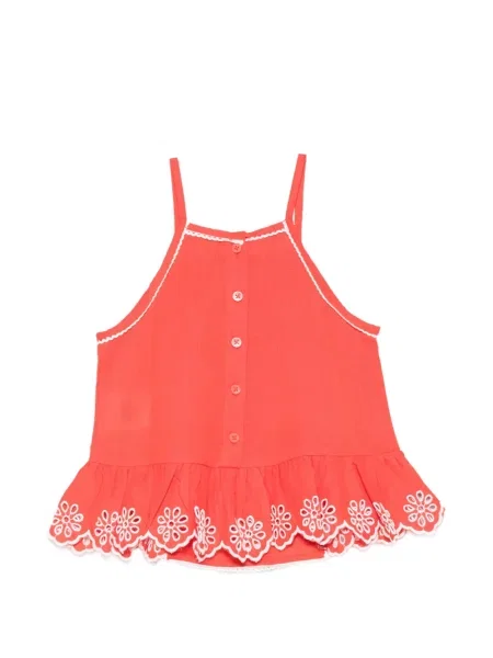 Top dziecięcy Stella Mccartney czerwony