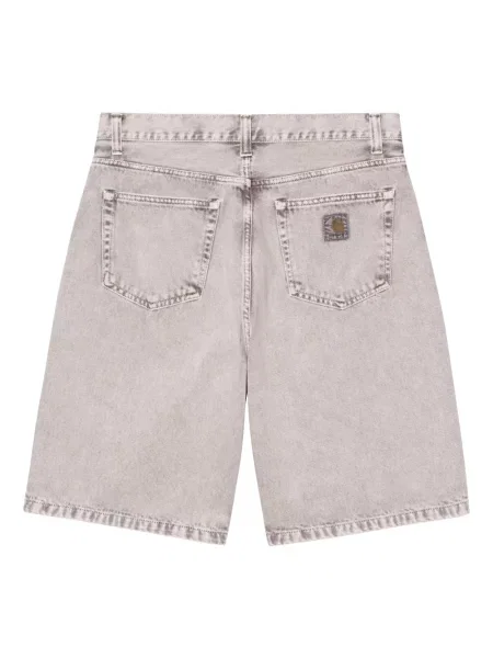 Krótkie szorty jeansowe Carhartt Wip szare