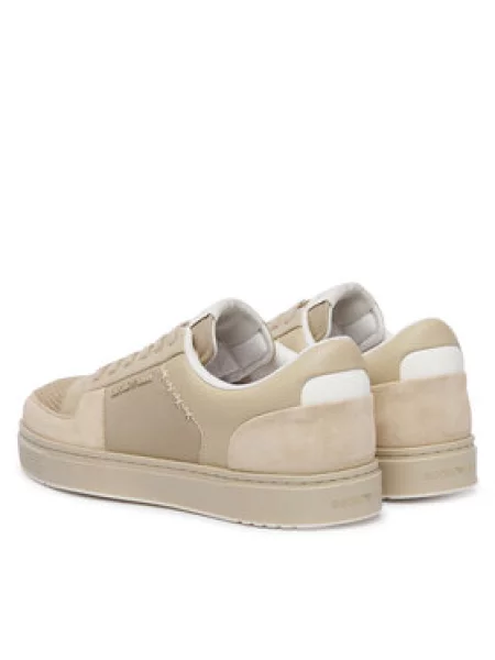 Sneakersy Emporio Armani béžové