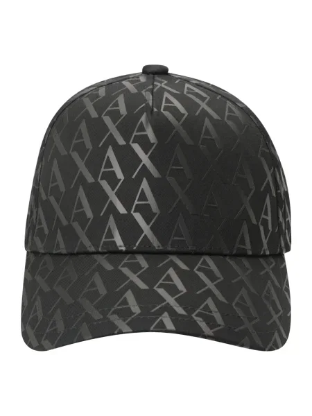 Armani Exchange șapcă de baseball din modelator negru