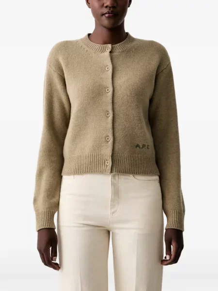 Cardigan A.p.c. cu broderie