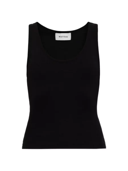 Top Matteau negru