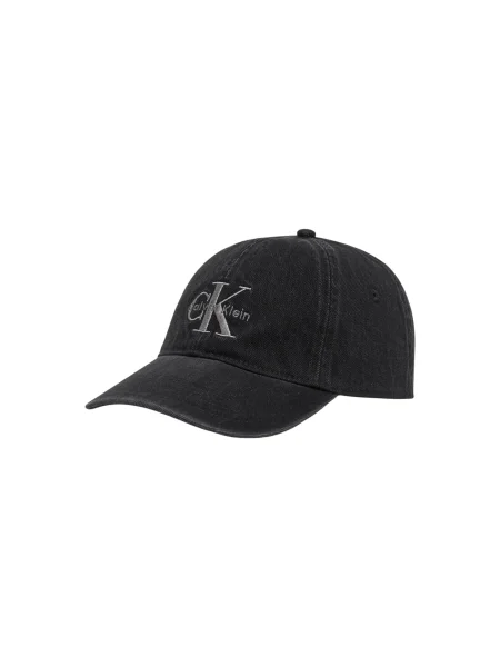 Czapka Calvin Klein Jeans Monologo Embroidery Cap Black Universal czarne