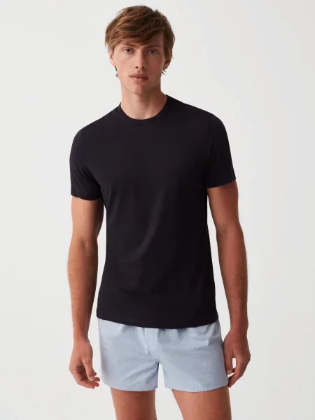 OVS Футболка Темно-синій синя