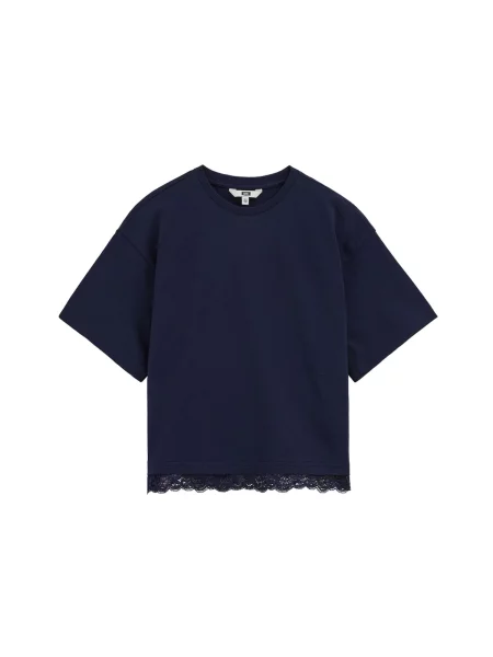 WE Fashion Tricou Meisjes închis albastru