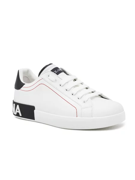 Dolce & Gabbana De piele teniși alb