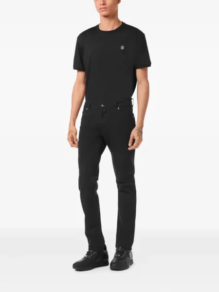 Blugi Billionaire cu 5 buzunare negru