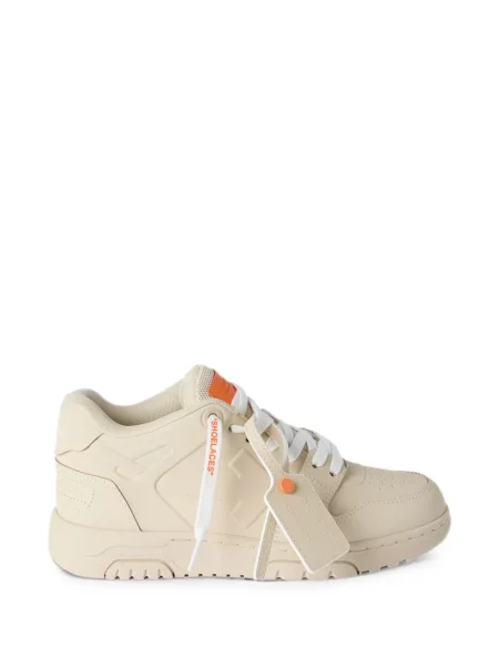 Sneakerși Off-white business alb