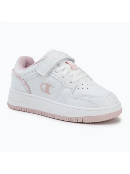 Детски обувки Champion LOW G PS Low Cut wht/pmp бяло