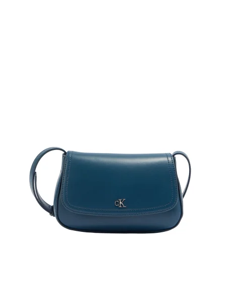 Calvin Klein Geantă Ck Flap Camera Bag Bleumarin albastru