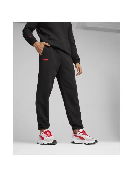 Spodnie Puma F1 Essential czerwone XXL czarne