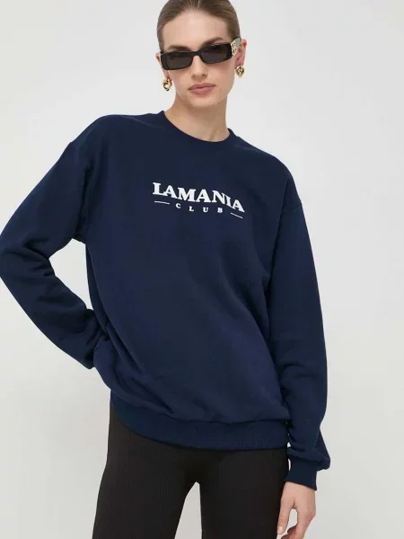 Суитчър La Mania с принт тъмносиньо