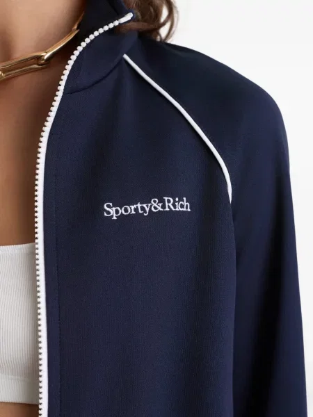 Top Sporty & Rich albastru