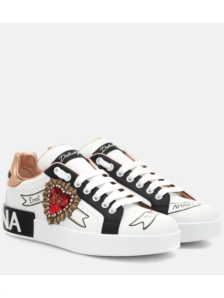 Sneakerși Dolce&gabbana din piele