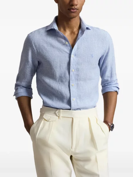 Șosete Polo Ralph Lauren cu broderie în carouri de flanelă verde