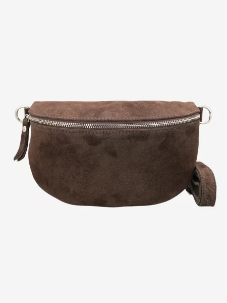 Rucsac Adel Bags din piele de căprioară maro