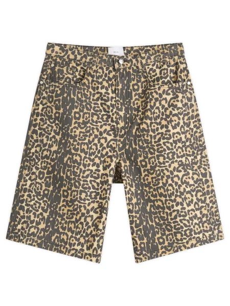 Szorty Rhude w panterkę czarne