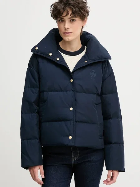 Tommy Hilfiger pehelydzseki sötétkék téli oversize kék