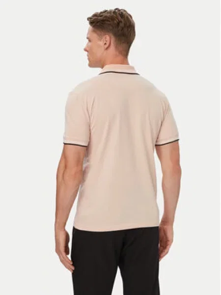 BOSS Polo majica Paul Svetlo oranžna