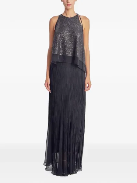 Rochie maxi Irina Schrotter cu paiete negru